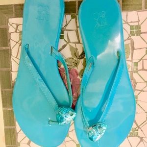 NY&C turquoise sandal size 6